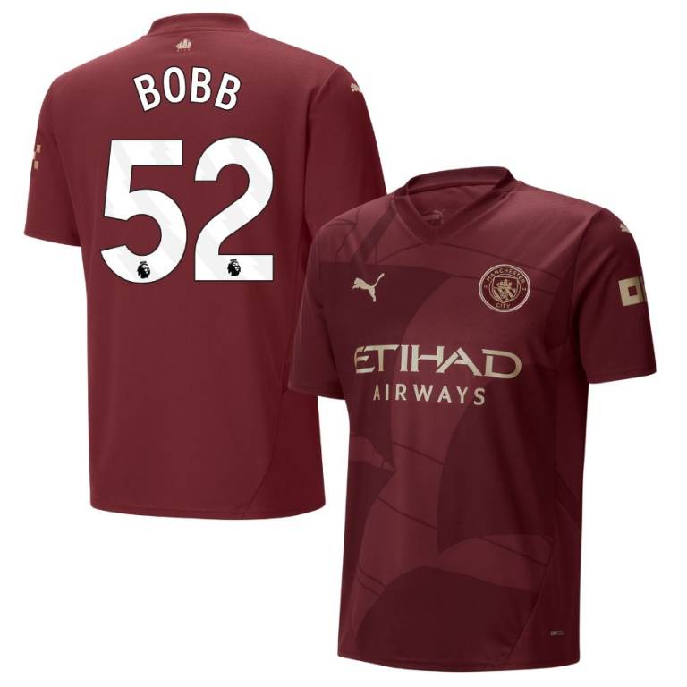 Maillot Manchester City Third 2024 2025 Bobb