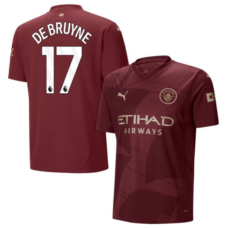 Maillot Manchester City Third 2024 2025 De Bruyne