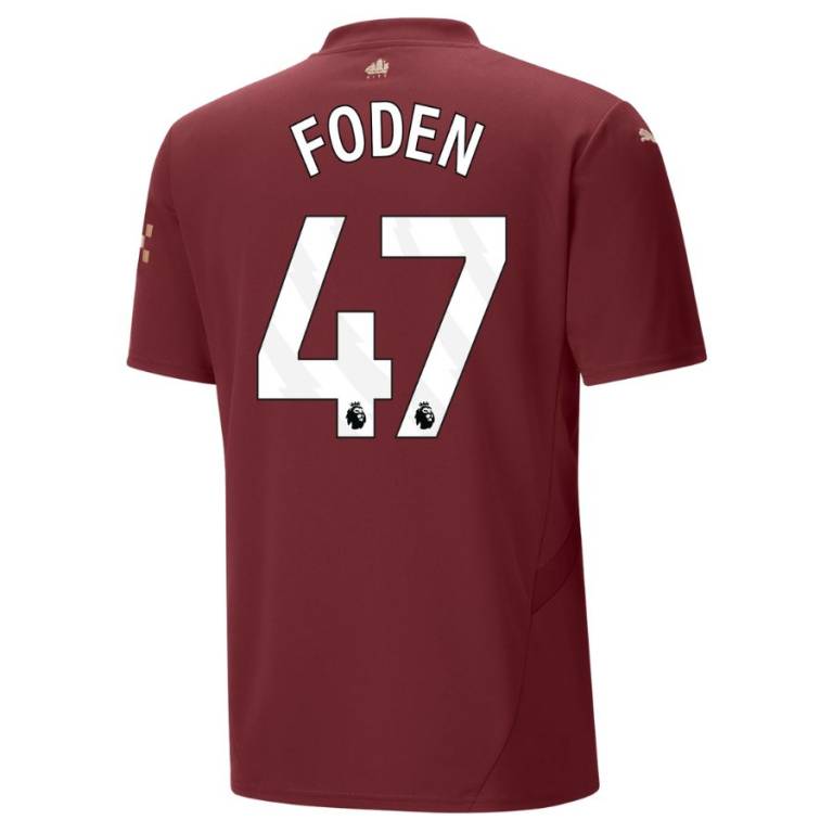 Maillot Manchester City Third 2024 2025 Foden 2