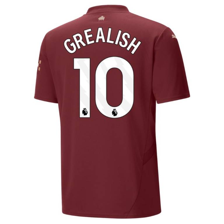 Maillot Manchester City Third 2024 2025 Grealish 2