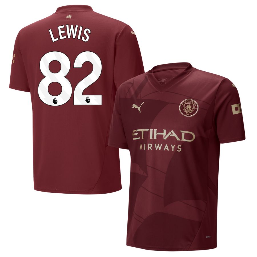 Maillot Manchester City Third 2024 2025 Lewis