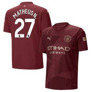 Maillot Manchester City Third 2024 2025 Matheus N.