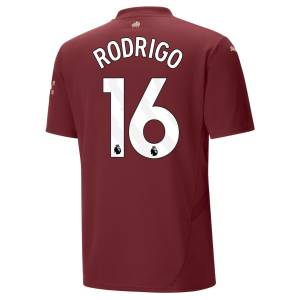 Maillot Manchester City Third 2024 2025 Rodrigo 2