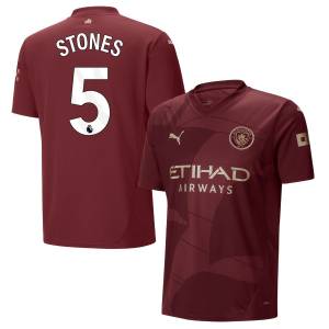 Maillot Manchester City Third 2024 2025 Stones