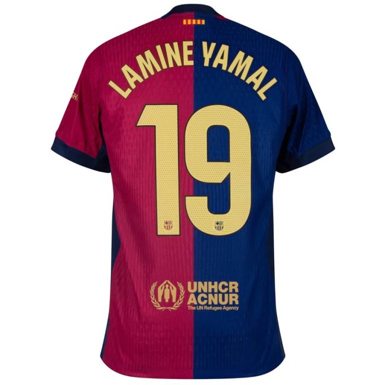 Maillot Match Barca 2024 2025 Domicile Lamine Yamal 2