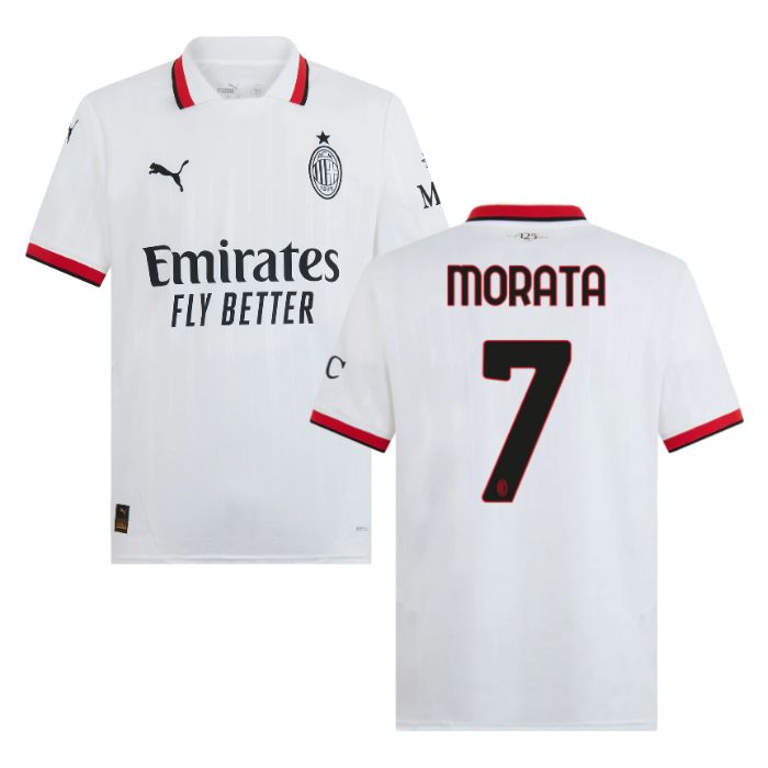 Maillot Milan AC Exterieur 2024 2025 Morata