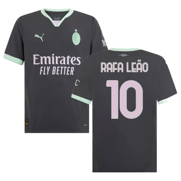 Maillot Milan AC Third 2024 2025 Rafa Leão