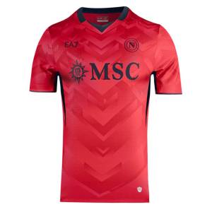 Maillot Naples 2024 2025 Gardien Rouge