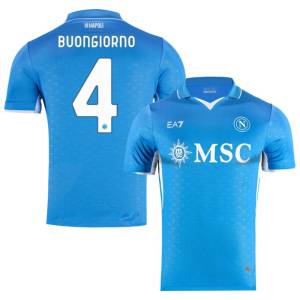 Maillot Naples Domicile 2024 2025 Buongiorno