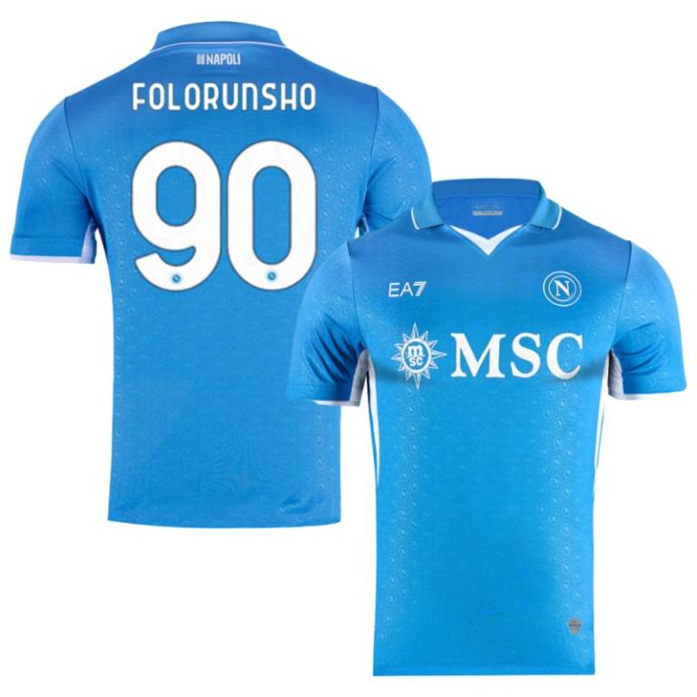 Maillot Naples Domicile 2024 2025 Folorunsho