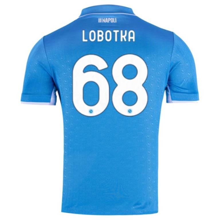 Maillot Naples Domicile 2024 2025 Lobotka 2