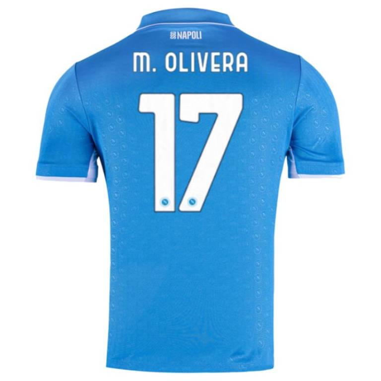 Maillot Naples Domicile 2024 2025 M. Olivera 2