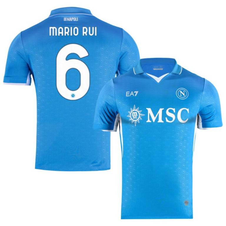 Maillot Naples Domicile 2024 2025 Mario Rui