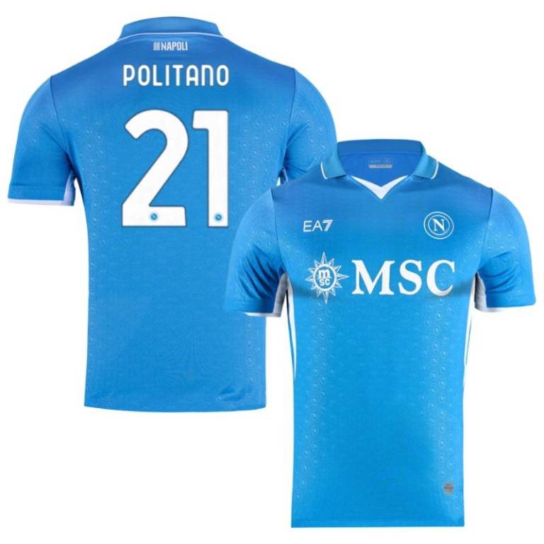 Maillot Naples Domicile 2024 2025 Politano