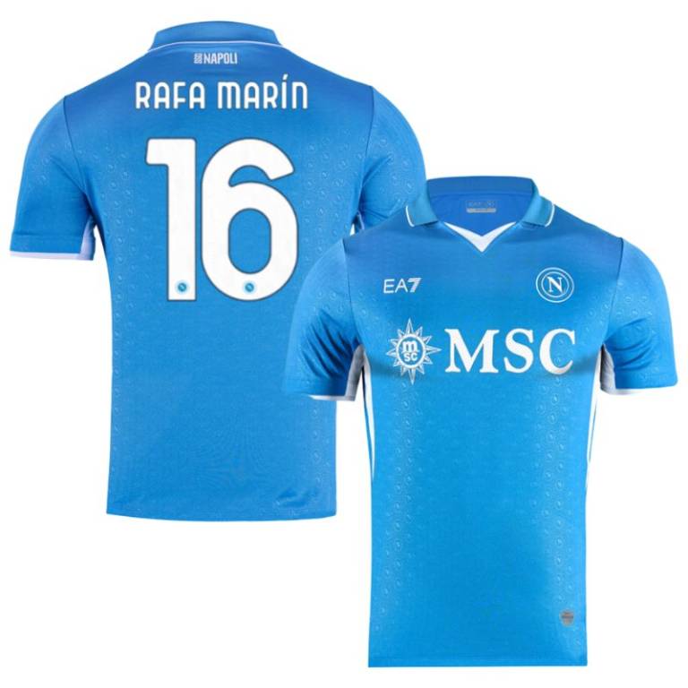 Maillot Naples Domicile 2024 2025 Rafa Marin