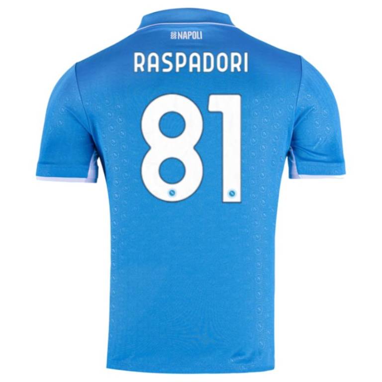 Maillot Naples Domicile 2024 2025 Rasparodi 2