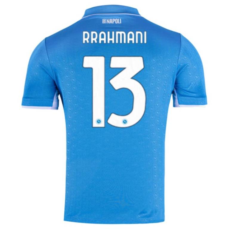 Maillot Naples Domicile 2024 2025 Rrahmani 2