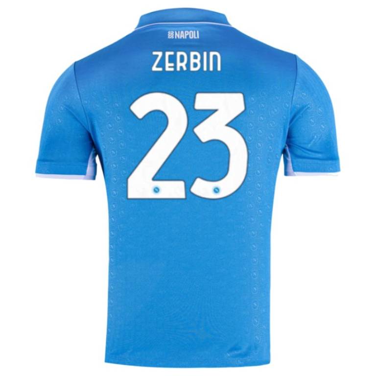 Maillot Naples Domicile 2024 2025 Zerbin 2