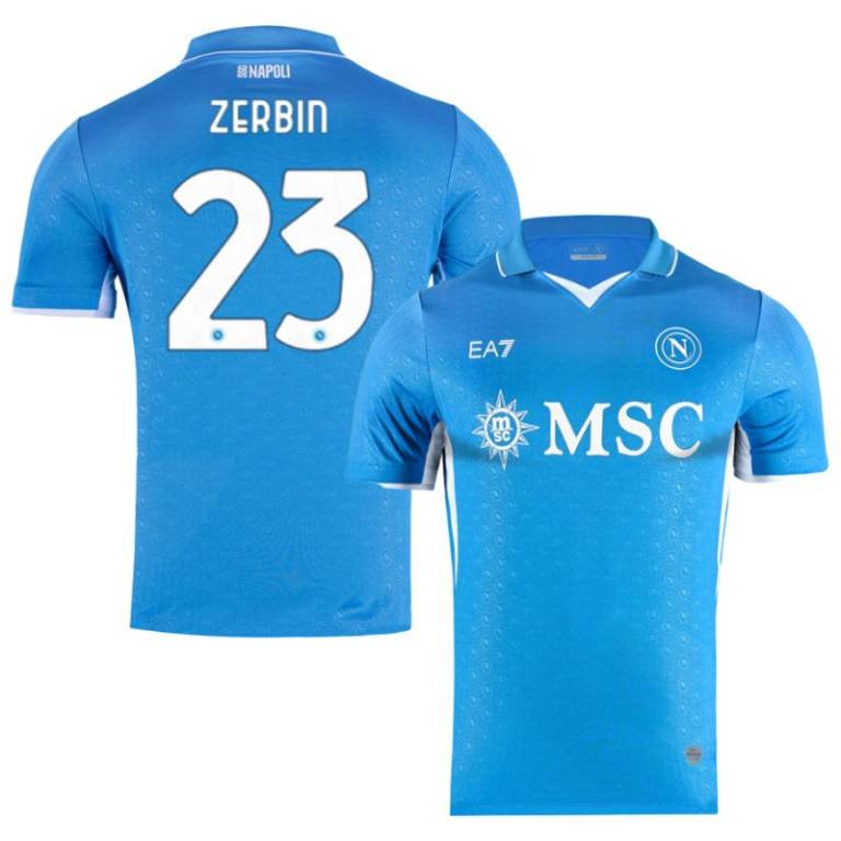 Maillot Naples Domicile 2024 2025 Zerbin