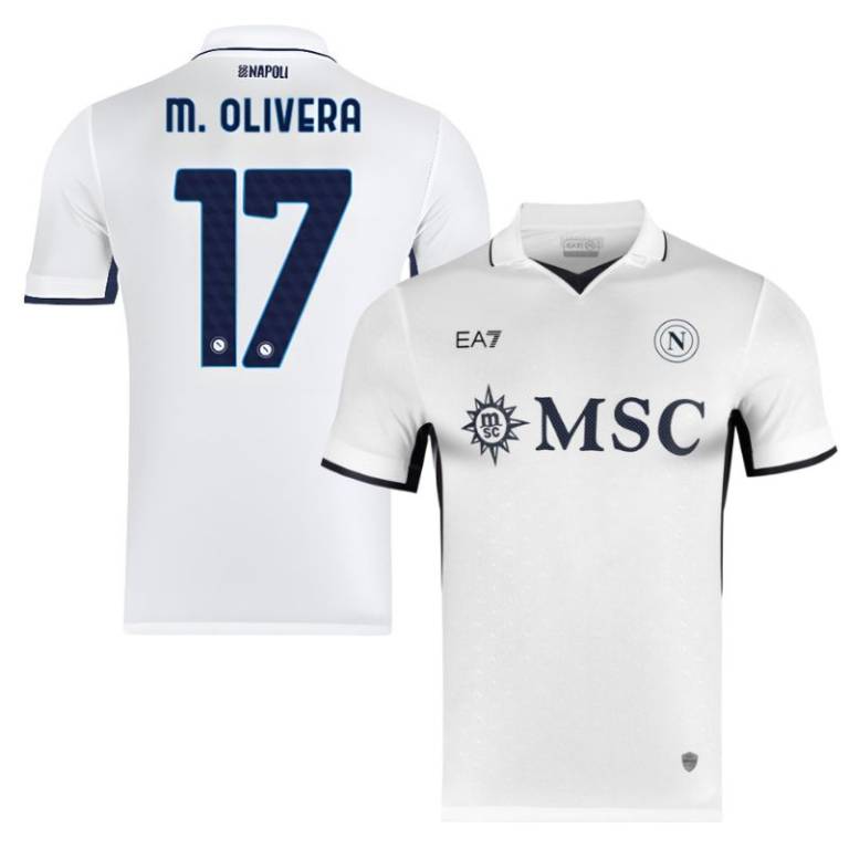 Maillot Naples Exterieur 2024 2025 M. Olivera