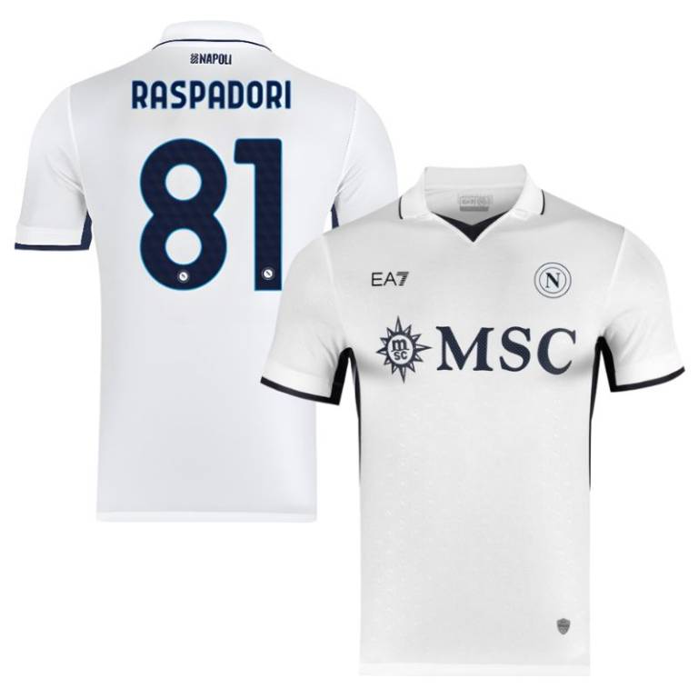 Maillot Naples Exterieur 2024 2025 Rasparodi