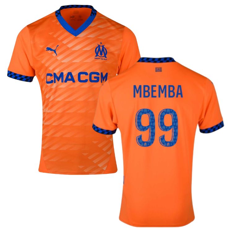 Maillot OM Third 2024 2025 Mbemba