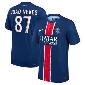 Maillot PSG Domicile 2024 2025 João Neves