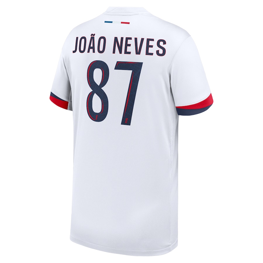 Maillot PSG Exterieur 2024 2025 João Neves 2