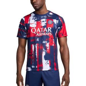 Maillot PSG Pre Match 2024 2025 Bleu (3)