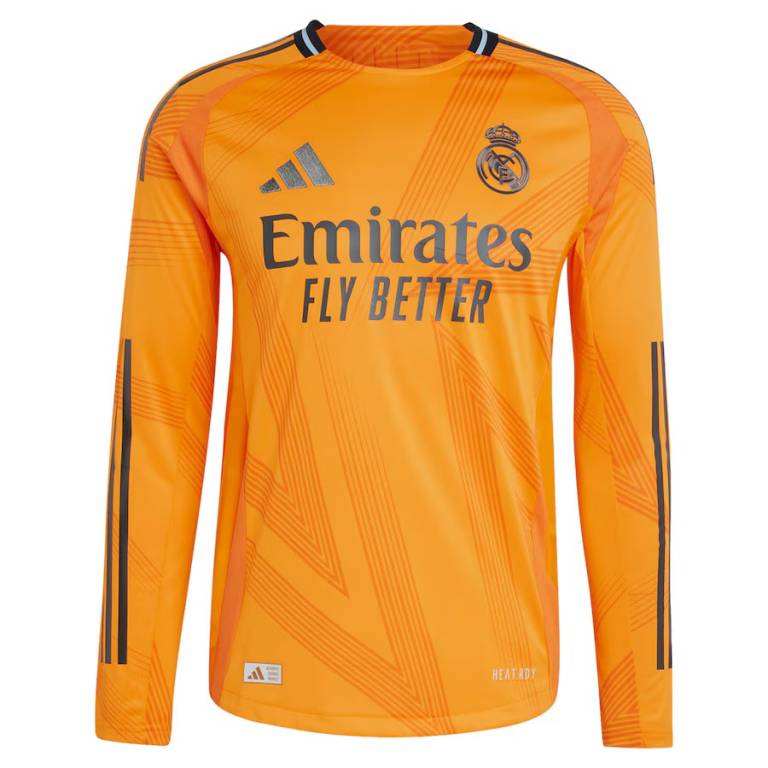 Maillot Real Madrid 2024 2025 Exterieur Manches Longues (2)