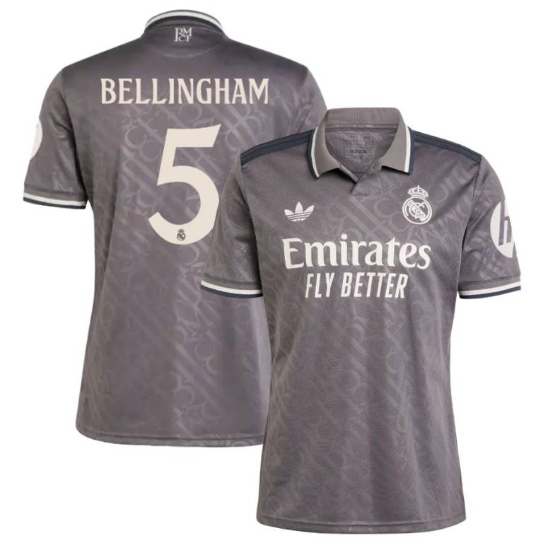 Maillot Real Madrid Third 2024 2025 Bellingham