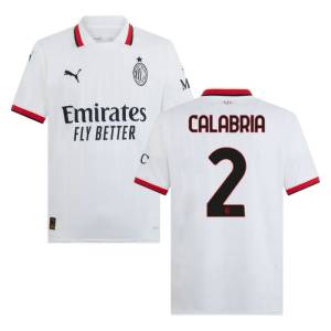 Maillot Milan AC Exterieur 2024 2025 Calabria