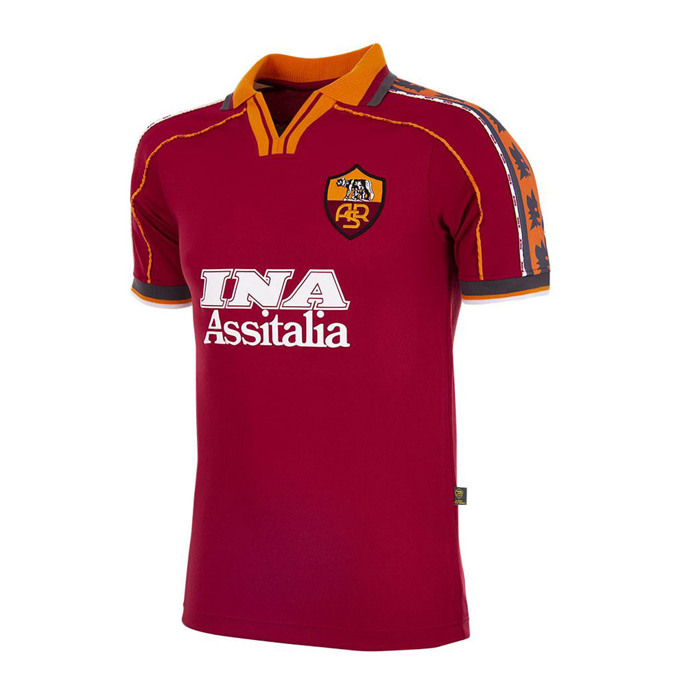 ビンテージ　ローマ　90-91 ユニフォーム AS Roma 1990/91 Red Home Retro Vintage Rare Soccer Football