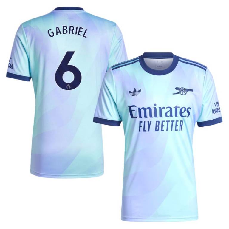 Maillot Arsenal Third 2024 2025 Gabriel