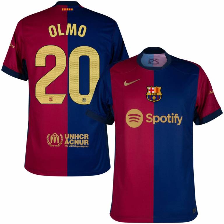 Maillot Barca 2024 2025 Domicile Olmo (1)