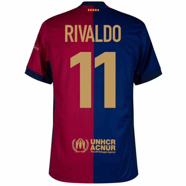 Maillot Barca 2024 2025 Domicile Rivaldo (1)