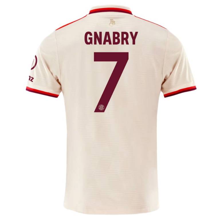 Maillot Bayern Munich Third 2024 2025 Gnabry 2