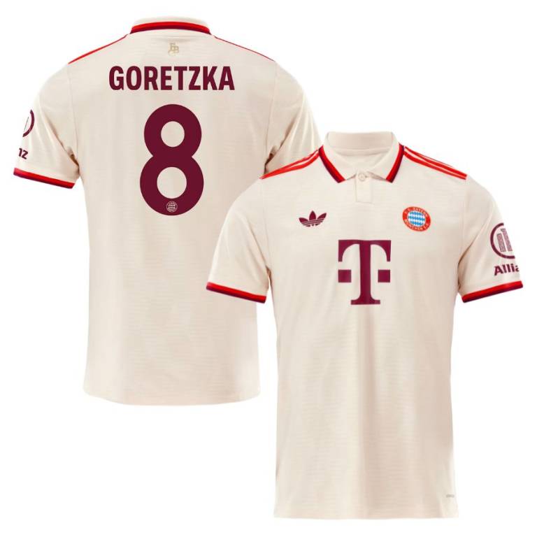 Maillot Bayern Munich Third 2024 2025 Goretzka