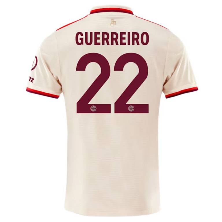 Maillot Bayern Munich Third 2024 2025 Guerreiro 2