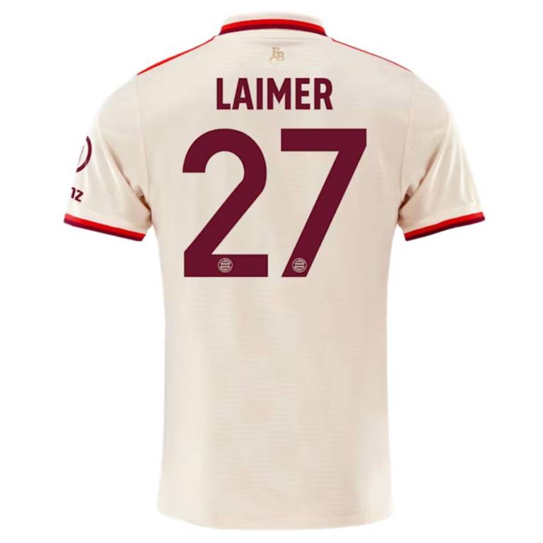 Maillot Bayern Munich Third 2024 2025 Laimer 2