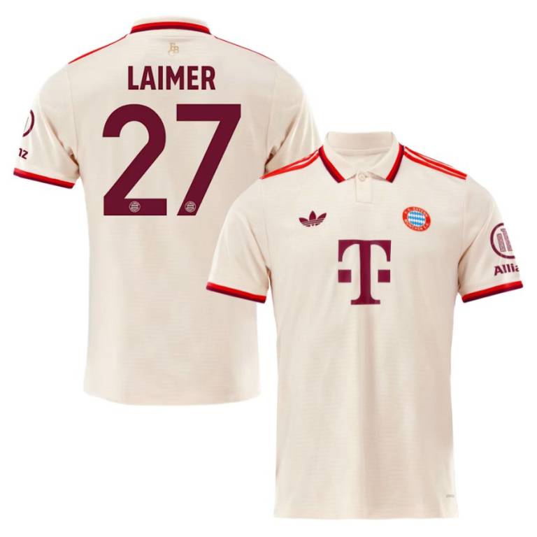 Maillot Bayern Munich Third 2024 2025 Laimer