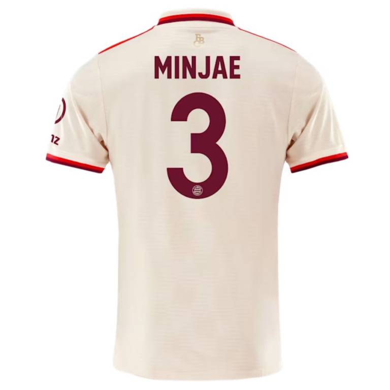 Maillot Bayern Munich Third 2024 2025 Minjae 2