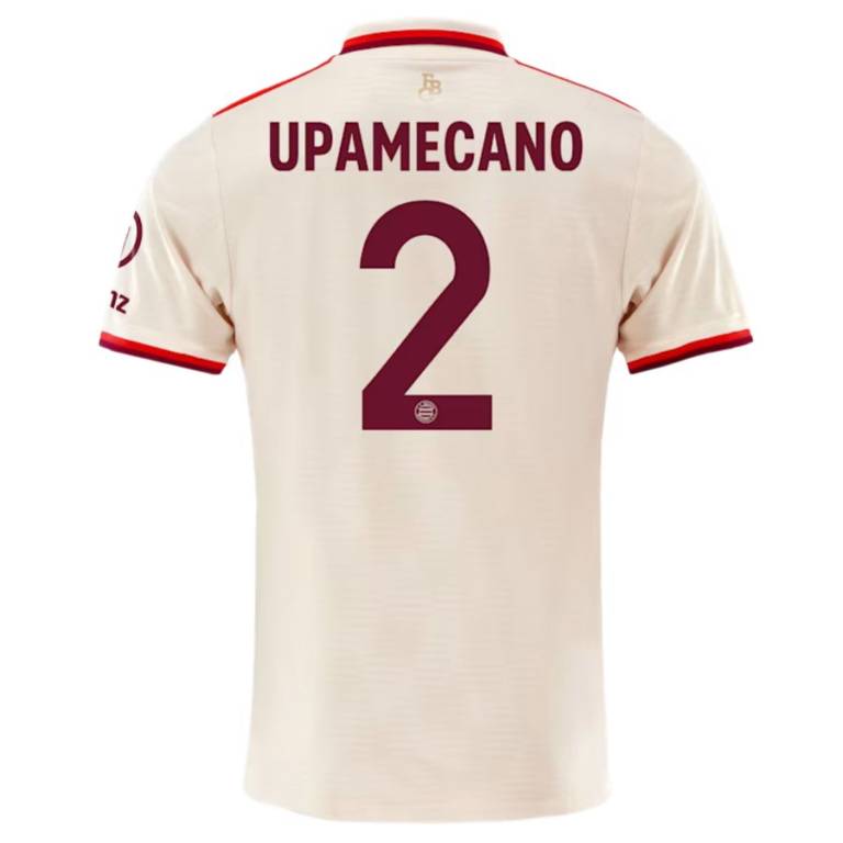 Maillot Bayern Munich Third 2024 2025 Upamecano 2