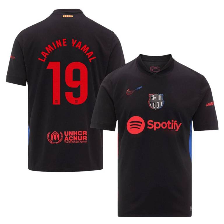 Maillot Enfant Barca 2024 2025 Exterieur Lamine Yamal-