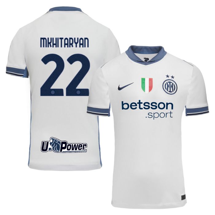 Maillot Inter Milan Exterieur 2024 2025 Mkhitaryan