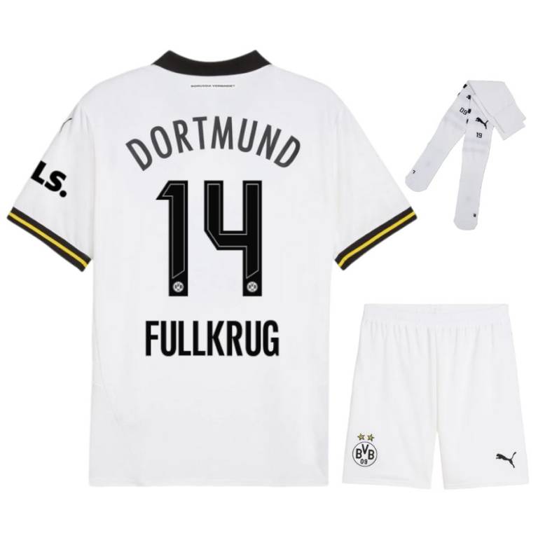 Maillot Kit Enfant Dortmund Third 2024 2025 Fullkrug