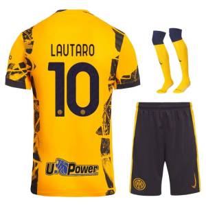 Maillot Kit Enfant Inter Milan Third 2024 2025 Lautaro