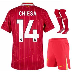 Maillot Kit Enfant Liverpool Domicile 2024 2025 Chiesa