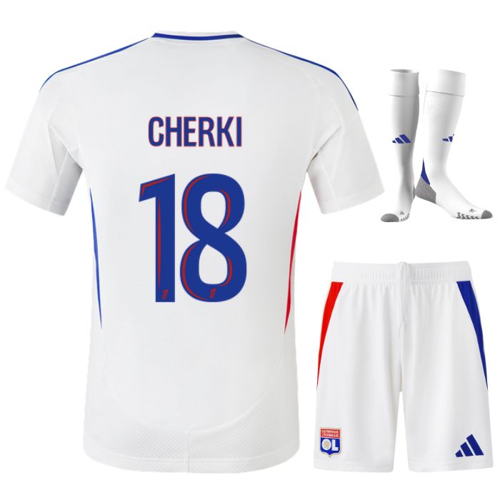 Maillot Kit Enfant OL Domicile 2024 2025 Cherki