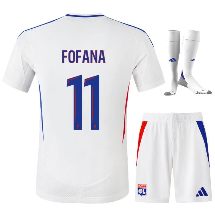 Maillot Kit Enfant OL Domicile 2024 2025 Fofana